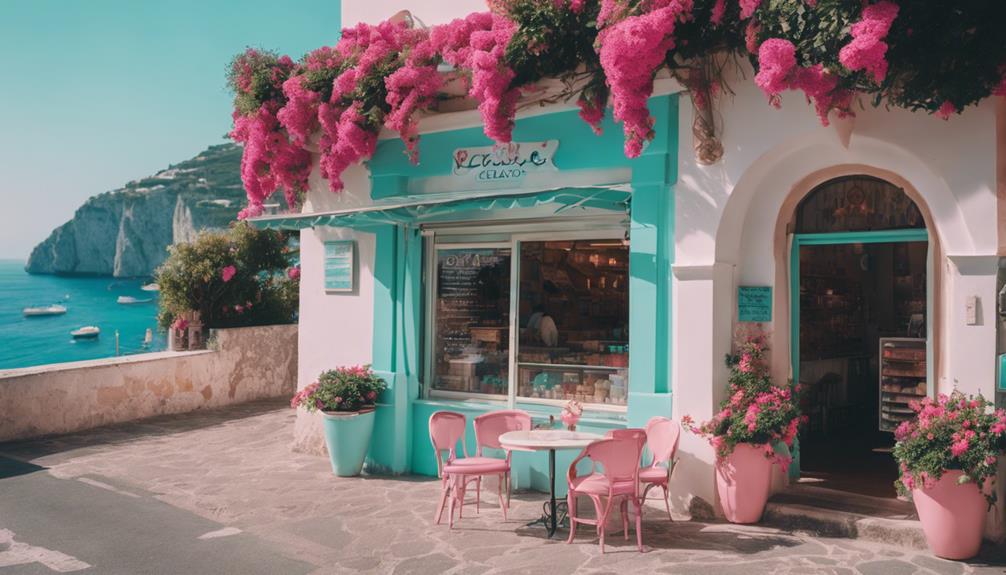 indulge in capri gelato