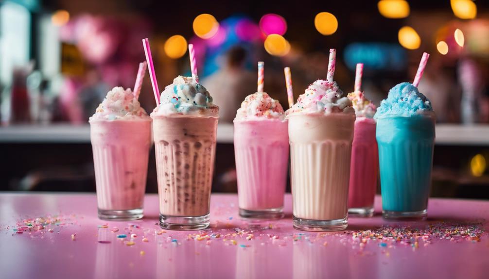 indulgent milkshake creations showcase