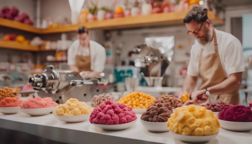 innovative gelato making techniques