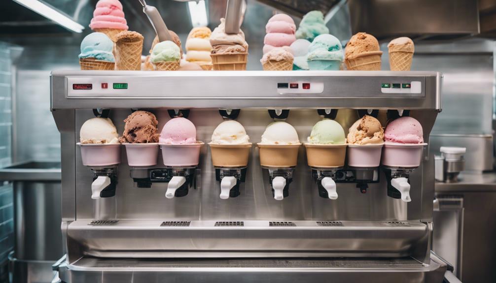 key considerations for ice cream machine selection