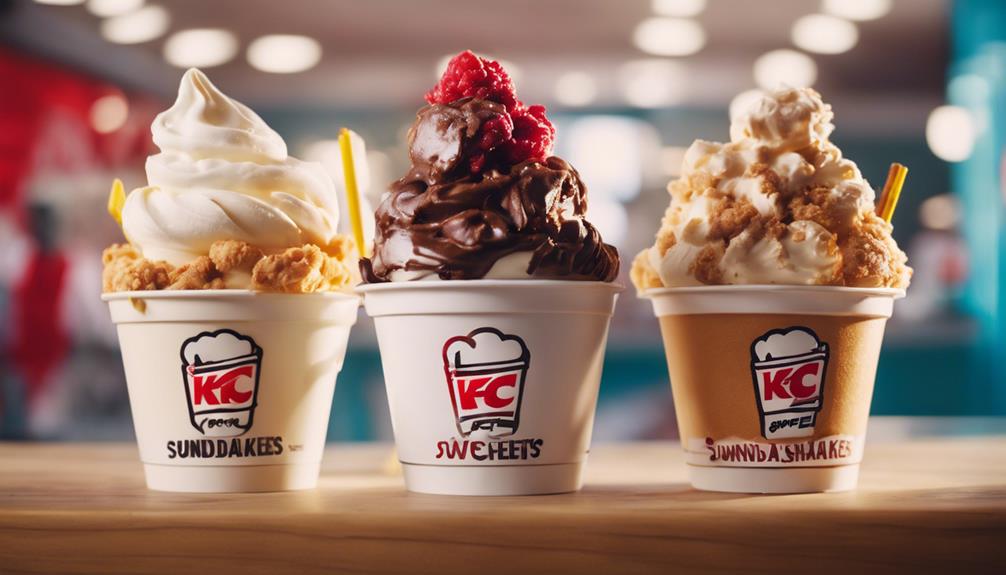 kfc dessert ice cream