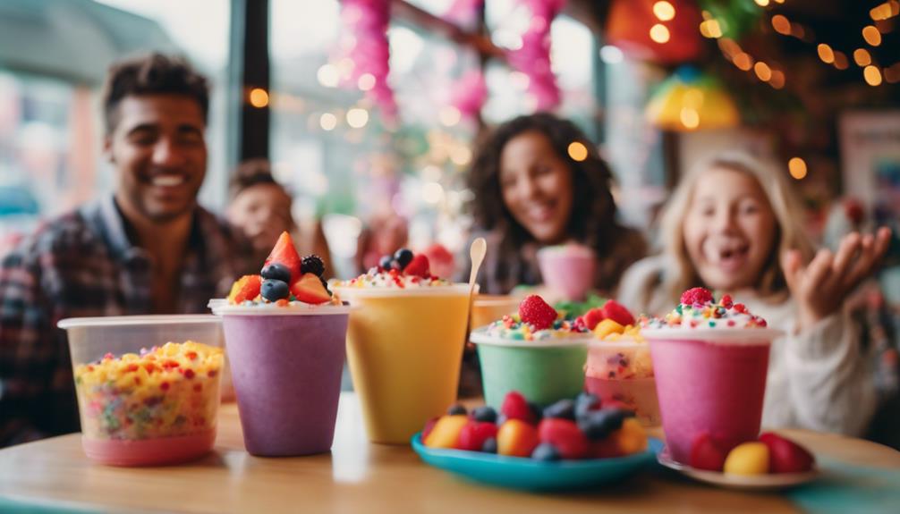 kid friendly frozen yogurt