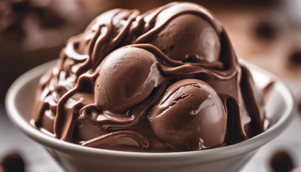 lactose free chocolate ice cream