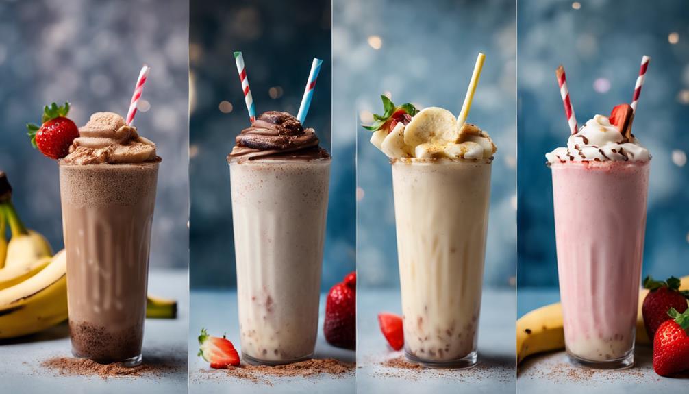 milkshake flavors in demand