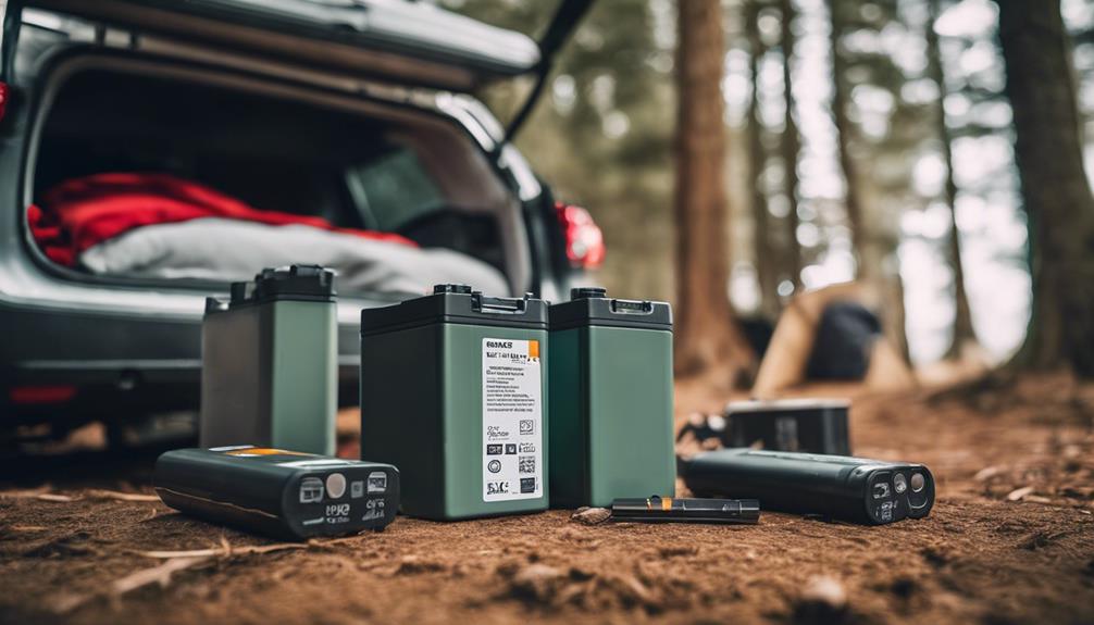 portable car fridge batteries