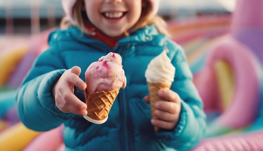 protective mitt for ice cream