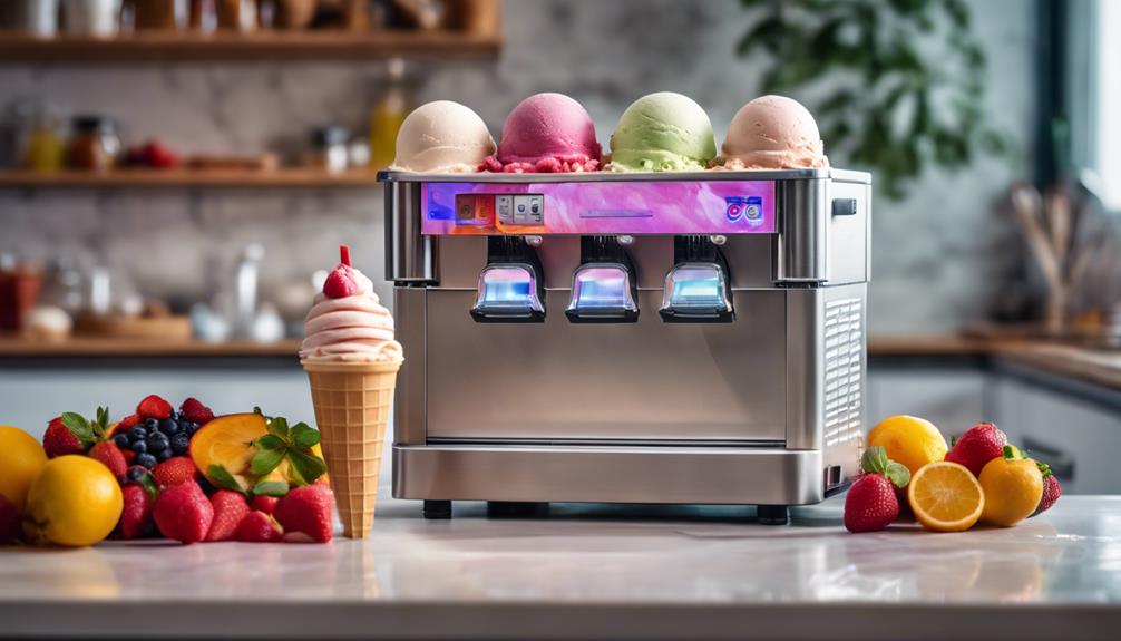 rolled ice cream machines