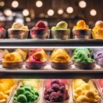 showcase gelato creations elegantly