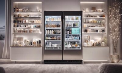 skincare product storage solution