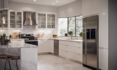 sleek kitchen upgrade fridges