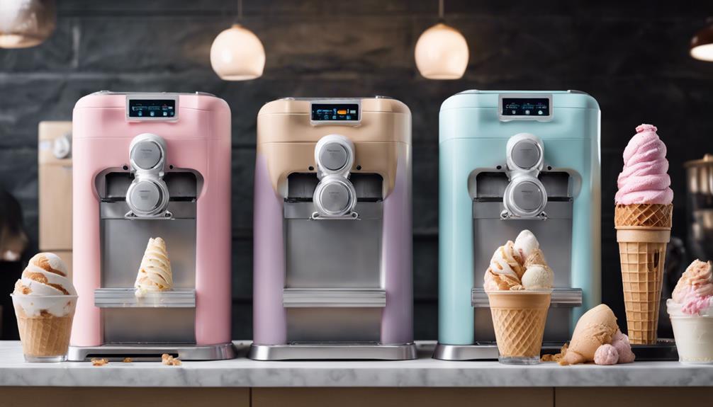 small ice cream machine