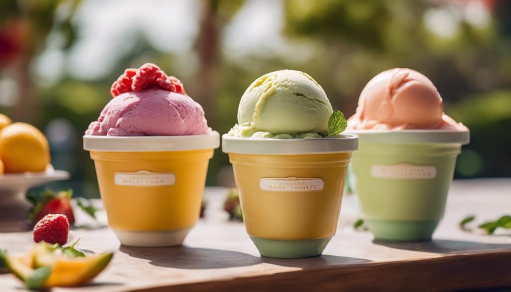 top gelato and sorbet brands