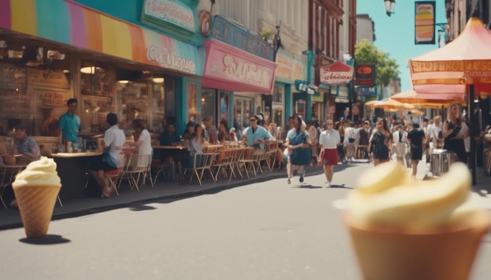 traveling for popular ice cream