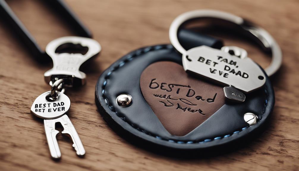 unique keychains for dad