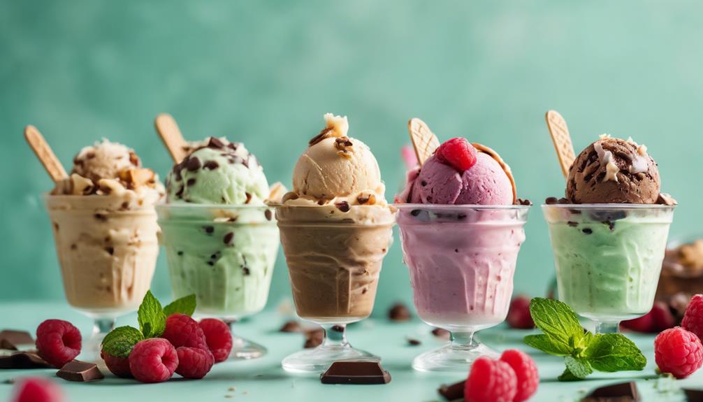 vegan ice cream variety