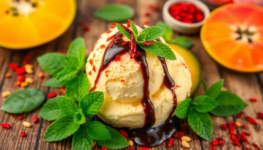 adventurous spicy ice cream