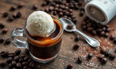 affogato ice cream coffee delight