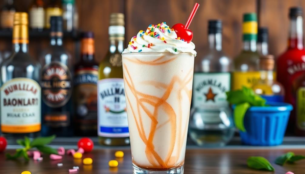 alcohol infused milkshake recipes