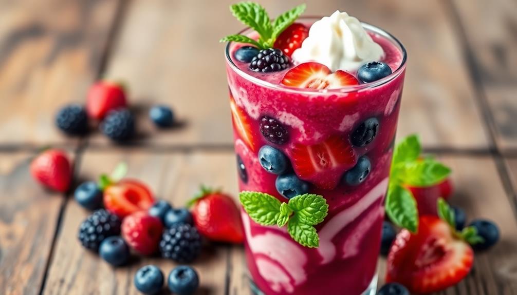 berry smoothie recipe ingredients