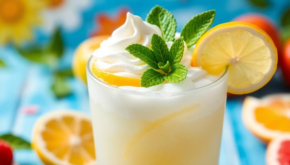 chilled citrus dessert delight