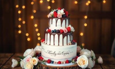 delicious wedding ice cream cakes