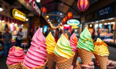 global street food ice cream