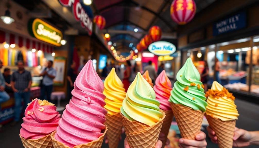 global street food ice cream