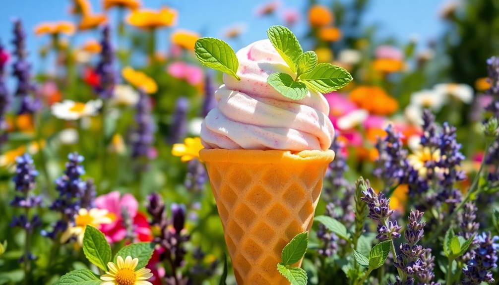 herbal ice cream advantages