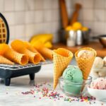 homemade waffle cone recipe