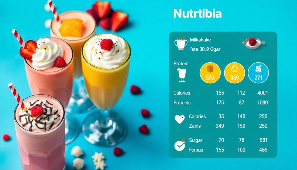 nutritional data analysis summary