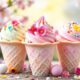 pastel easter ice cream