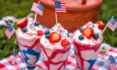 patriotic ice cream treats