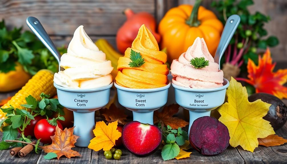 seasonal ice cream varieties