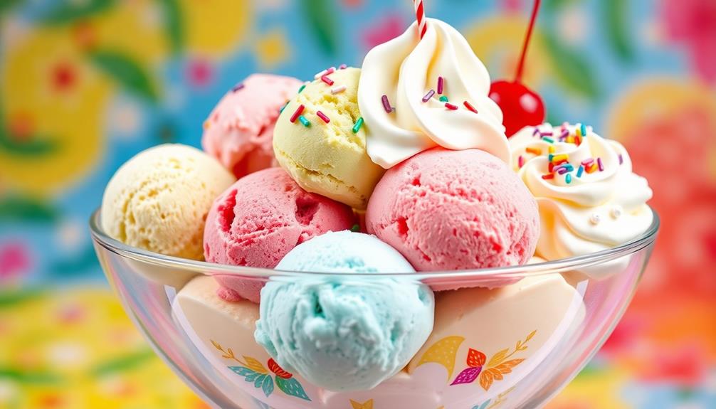 selecting ideal ice cream