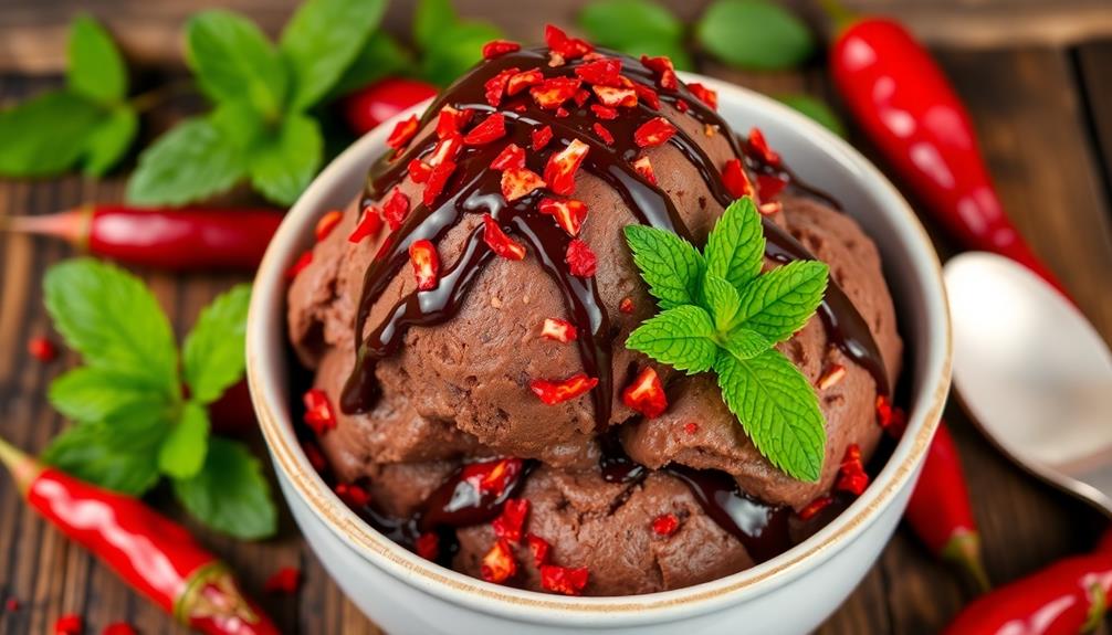 spicy chocolate ice cream