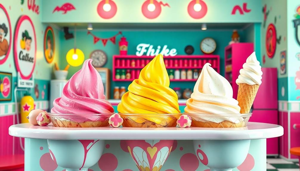 sweet retro frozen delights