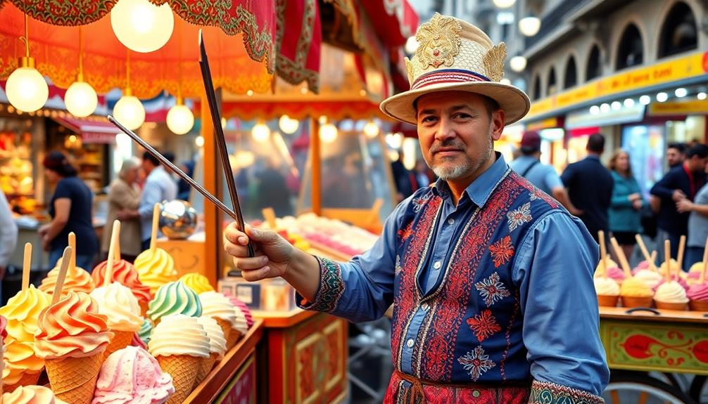 turkish ice cream customs