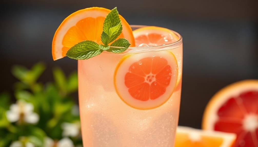 refreshing citrus cocktail blend