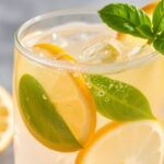 refreshing citrus herbal drink