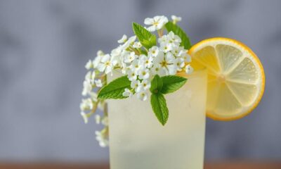 refreshing elderflower cocktail delight