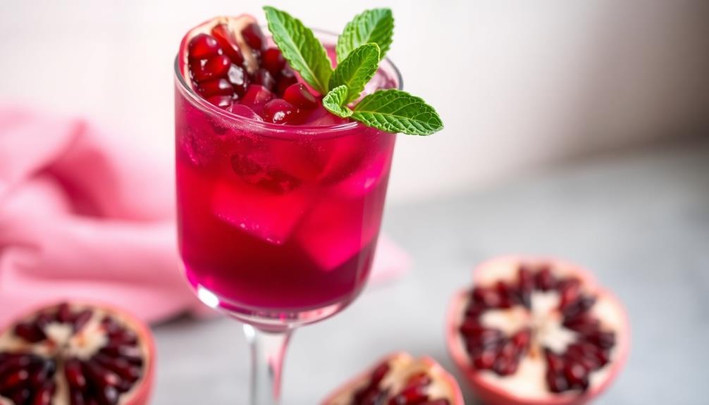 refreshing pomegranate cocktail recipe