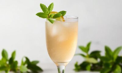 sparkling wine cocktail delight