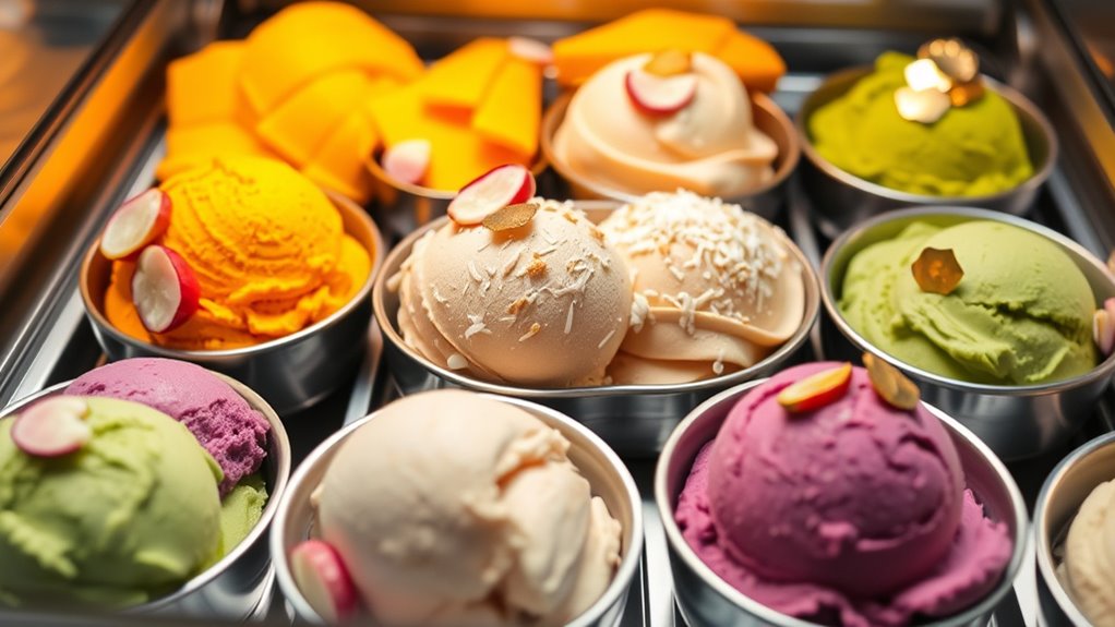 asian heritage inspired gelato