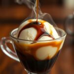 coffee and gelato fusion