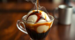 coffee and gelato fusion
