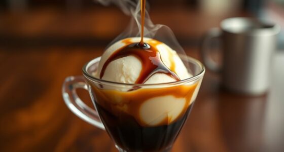 coffee and gelato fusion
