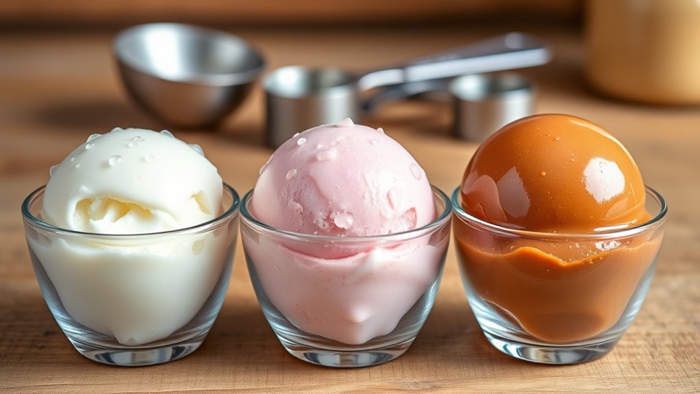 fat content influences gelato texture