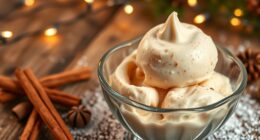 festive eggnog gelato recipe