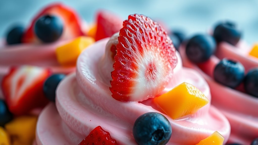 frozen fruit maintains flavor