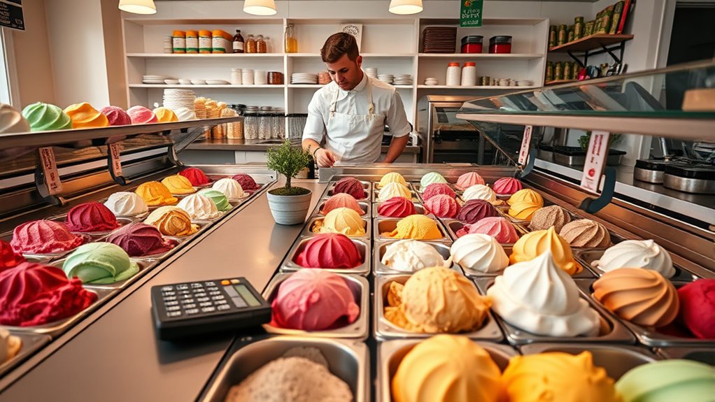 gelato production cost analysis
